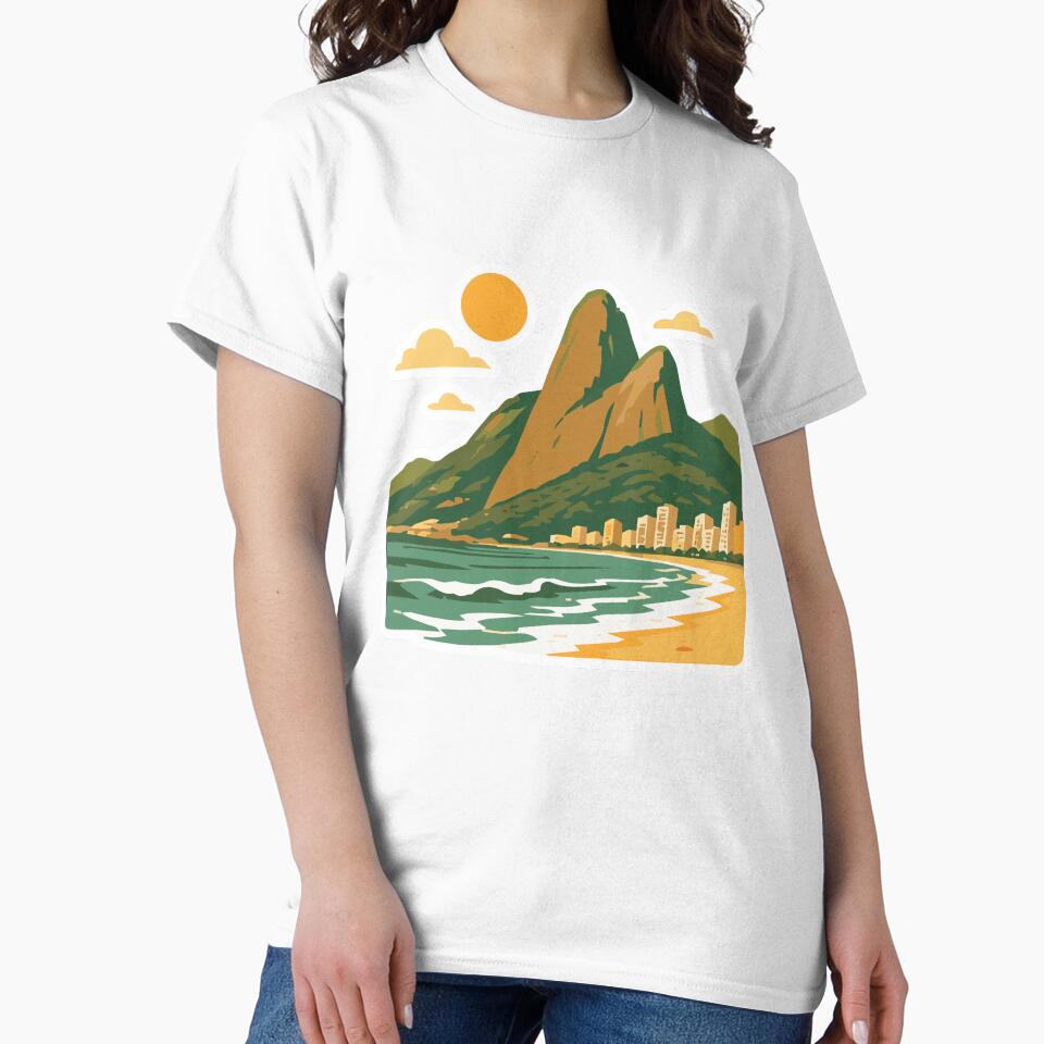 Ipanema Beach & Two Brothers Mountain by Napofazarte