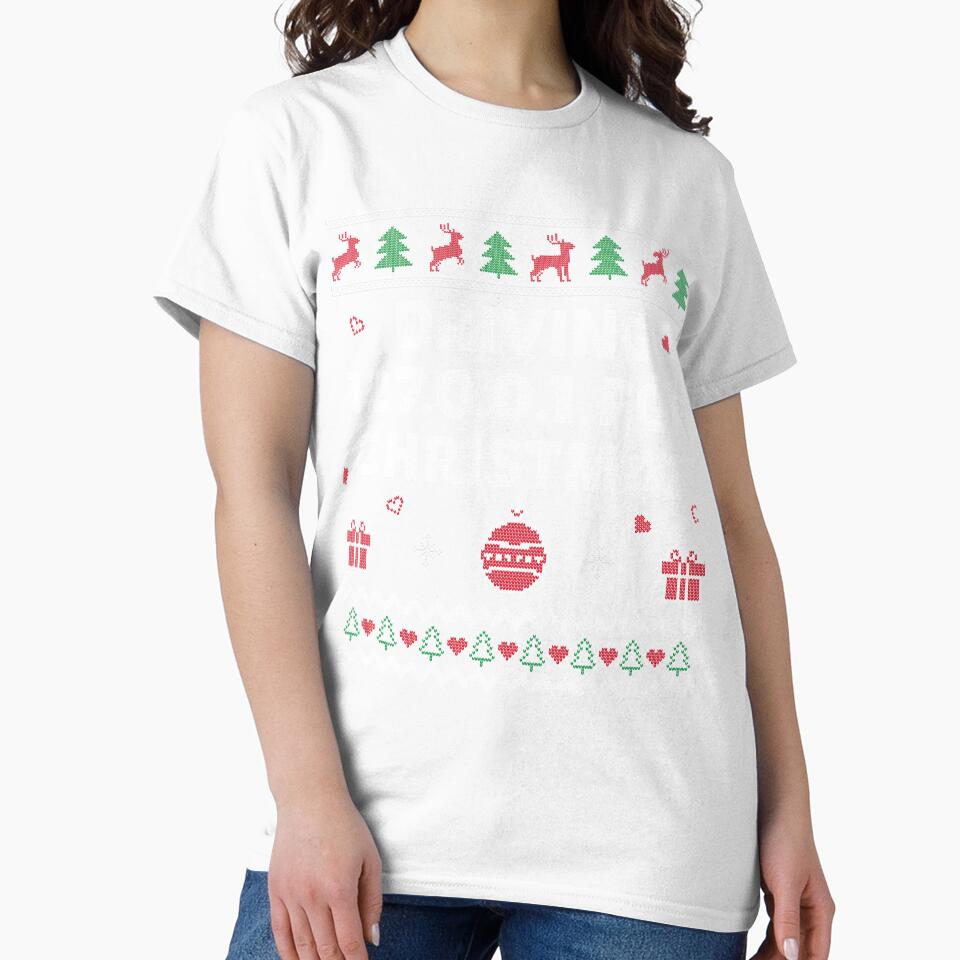 Tech Support Ugly Christmas Funny Computer IT Nerd Xmas by BlueBerry-Pengu