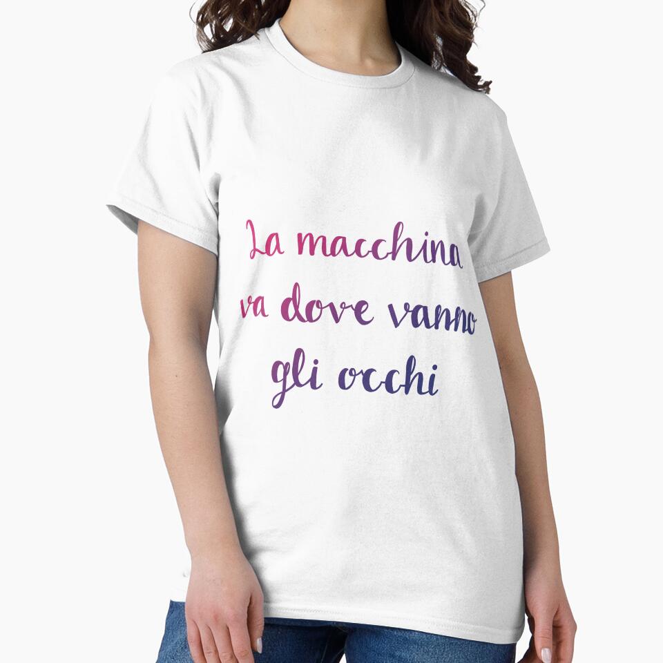 La Macchina Va Dove Vanno Gli Occhi (Gradient) by CreationsByMR