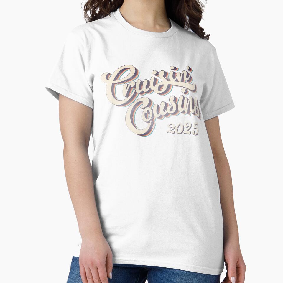 Cruisin Cousins 2025 Summer Vacation Matching Family Group T-Shirt Kids T-Shirt by kboban25