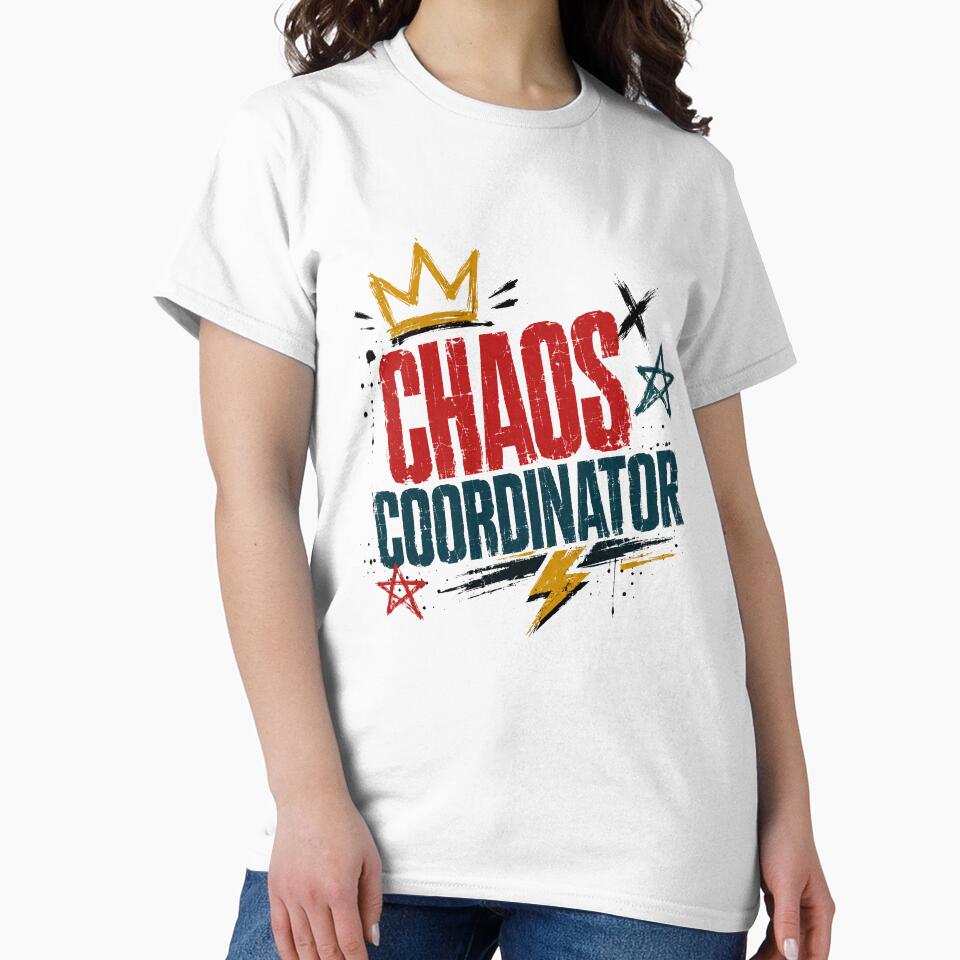 Chaos Coordinator Mom Teacher Manager Funny Professional by JonesFlora2025