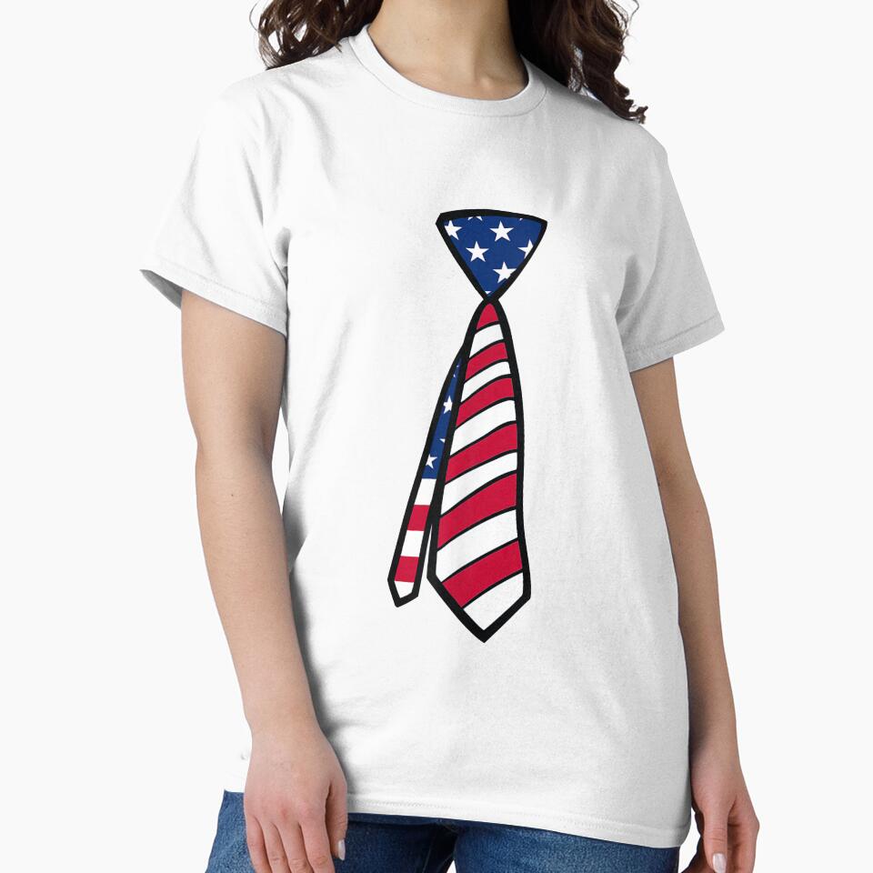Patriotic American Independence Krawatte by VargasParis