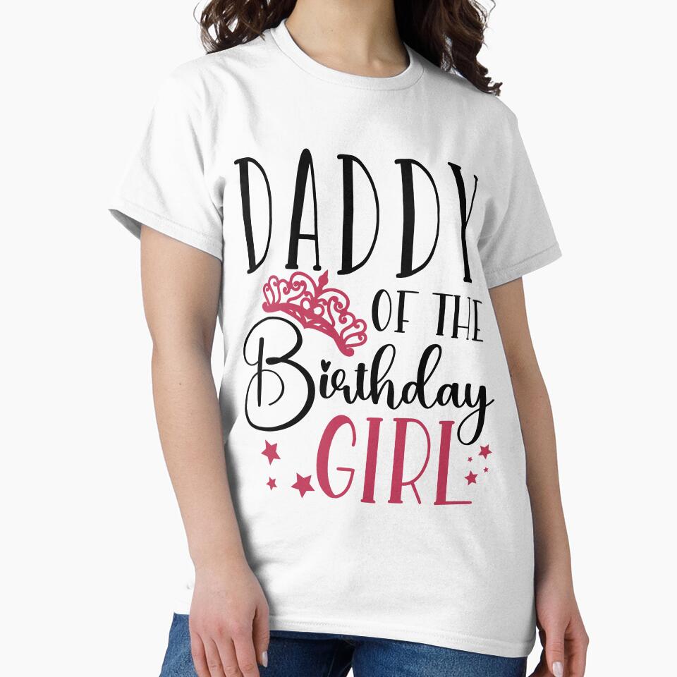 Family Matching Birthday Squad Daddy of the Birthday Girl Birthday Squad Party Favors by mysticblvd