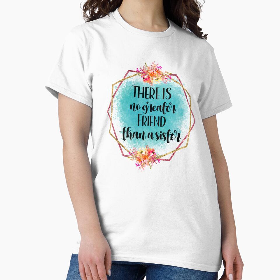 There is No Greater Friend Than Sister  I  Sister Gift Ideas by younghopes