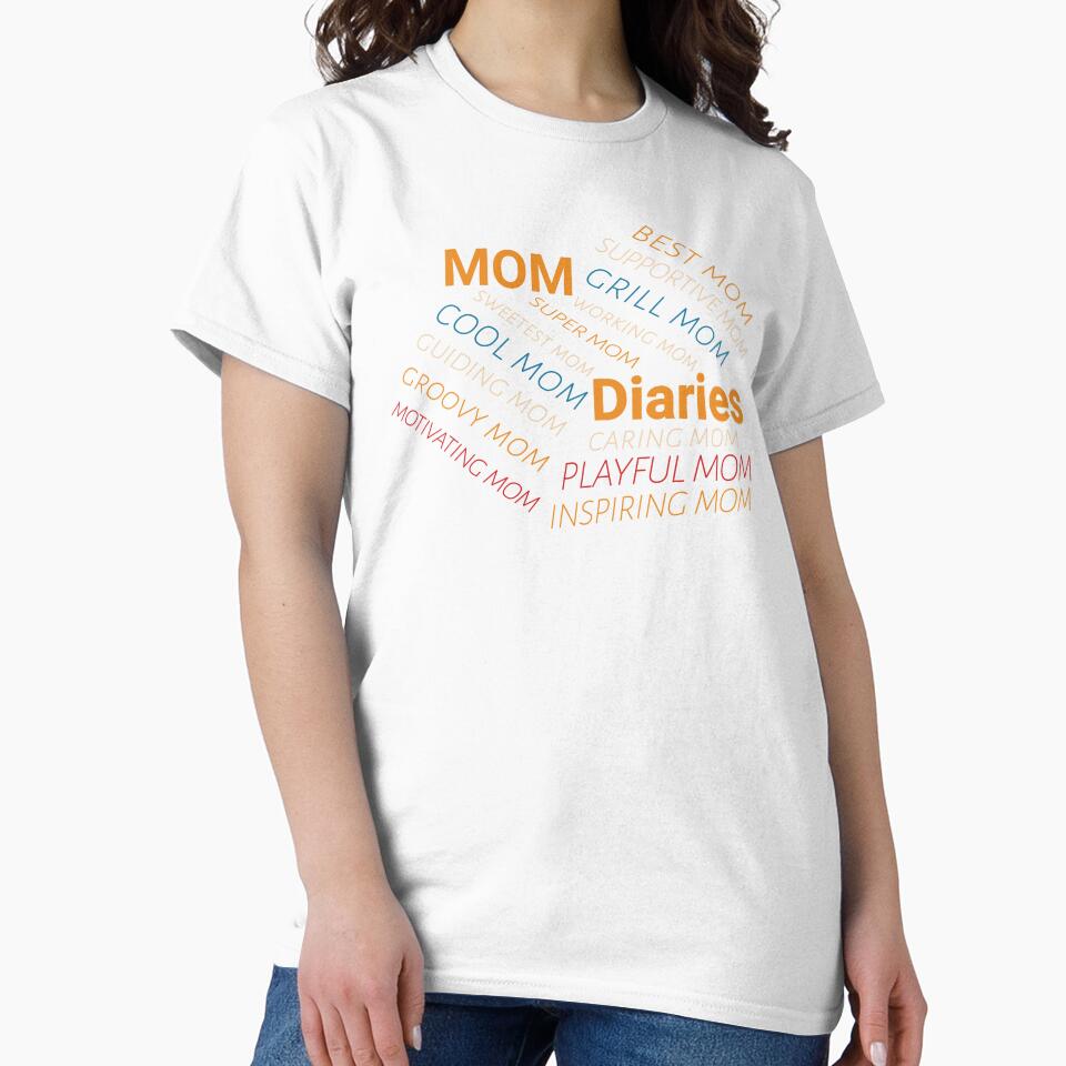 Mom Diaries | Word Cloud Tribute to Every Kind of Mom by Abibless1998