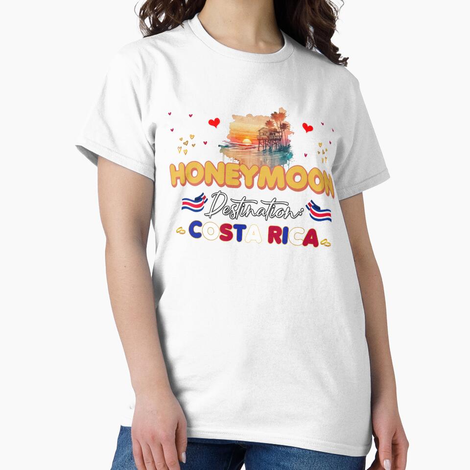 Honeymoon Destination Costa Rica Couple Love Matching by Nzgiftsandmore