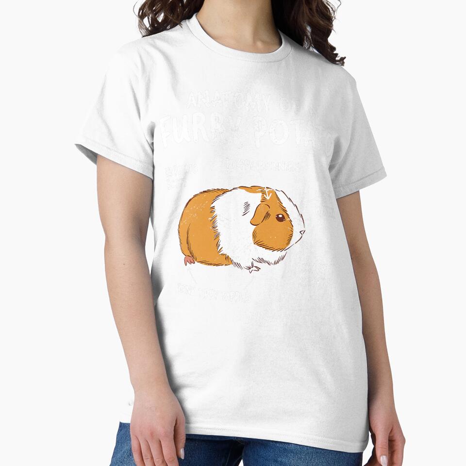 Guinea Pig Anatomy Of Furry Potato Funny Cavy by trinhtruongevb