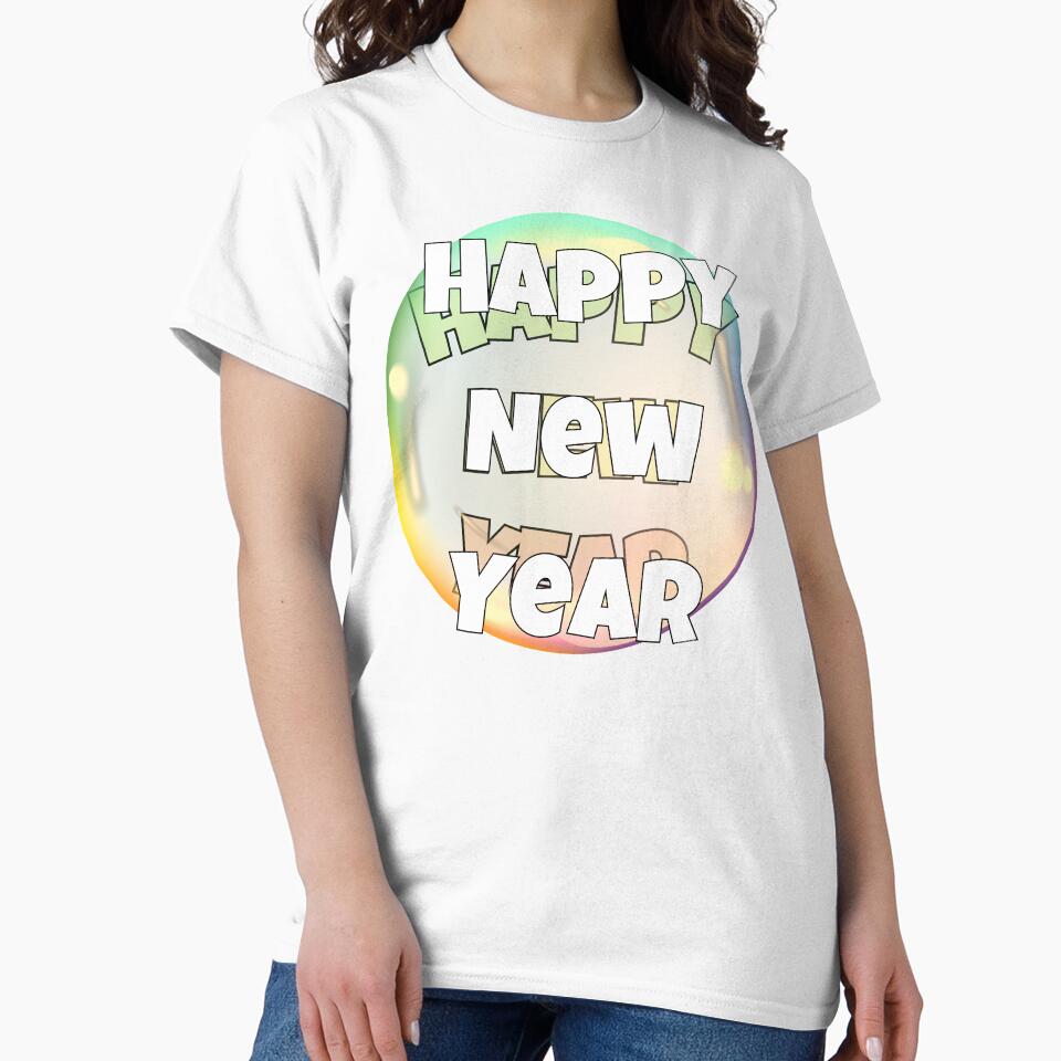 Happy New Year Bubble by theflandonian
