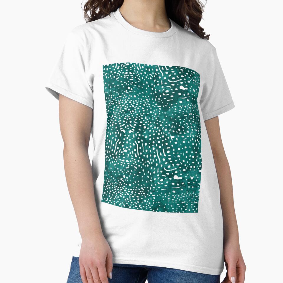 Whale Shark Skin in Teal by NouveauUShh