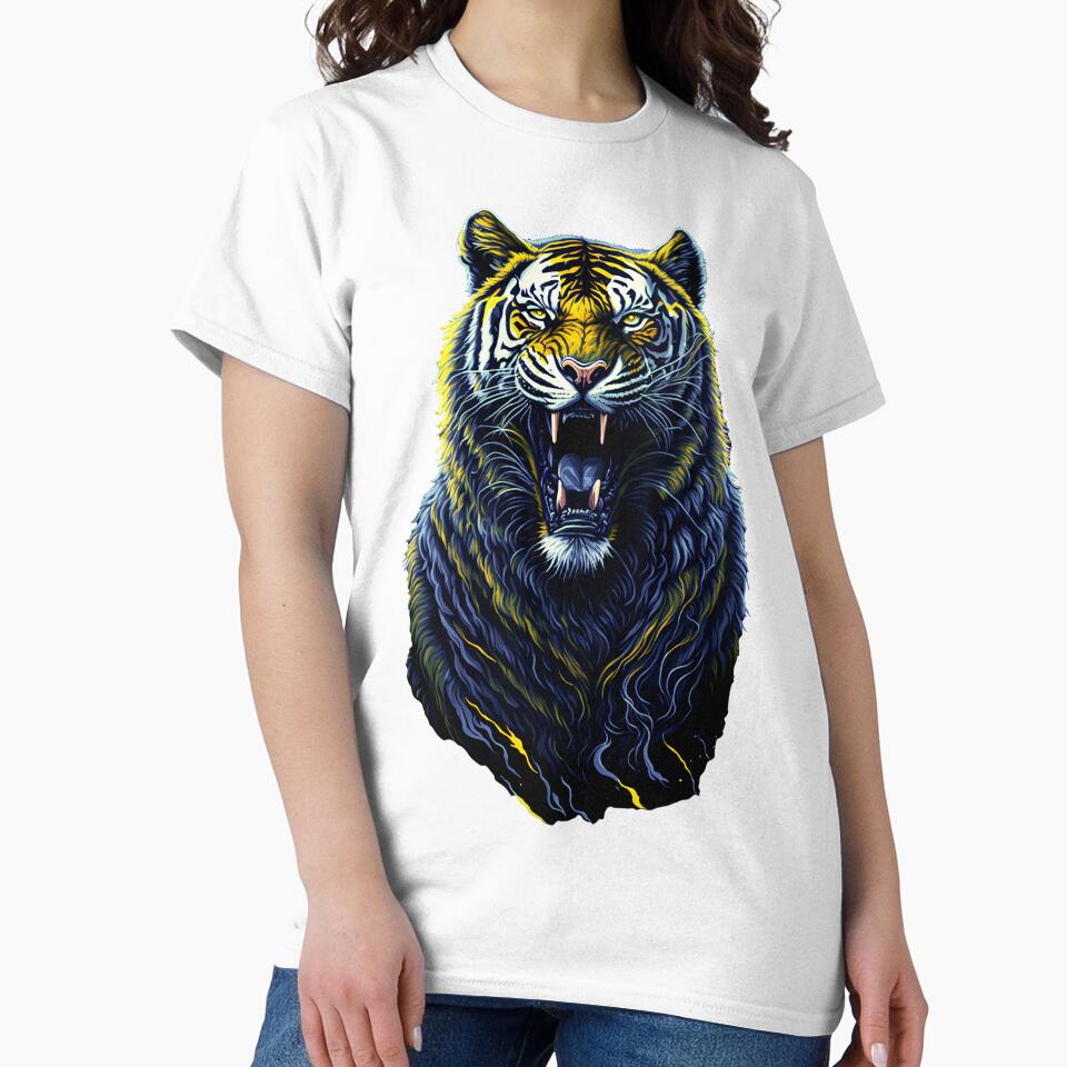 Siberian Tiger Portrait by Xhevahir