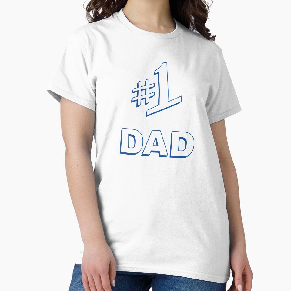 Number 1 #1 Dad by ONCE ADAM