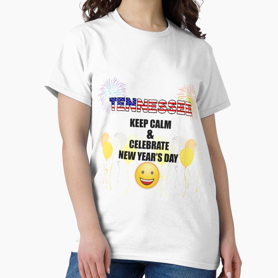 Tennessee Keep Calm & Celebrate New Year Day | Tennessee Edition by BestBash
