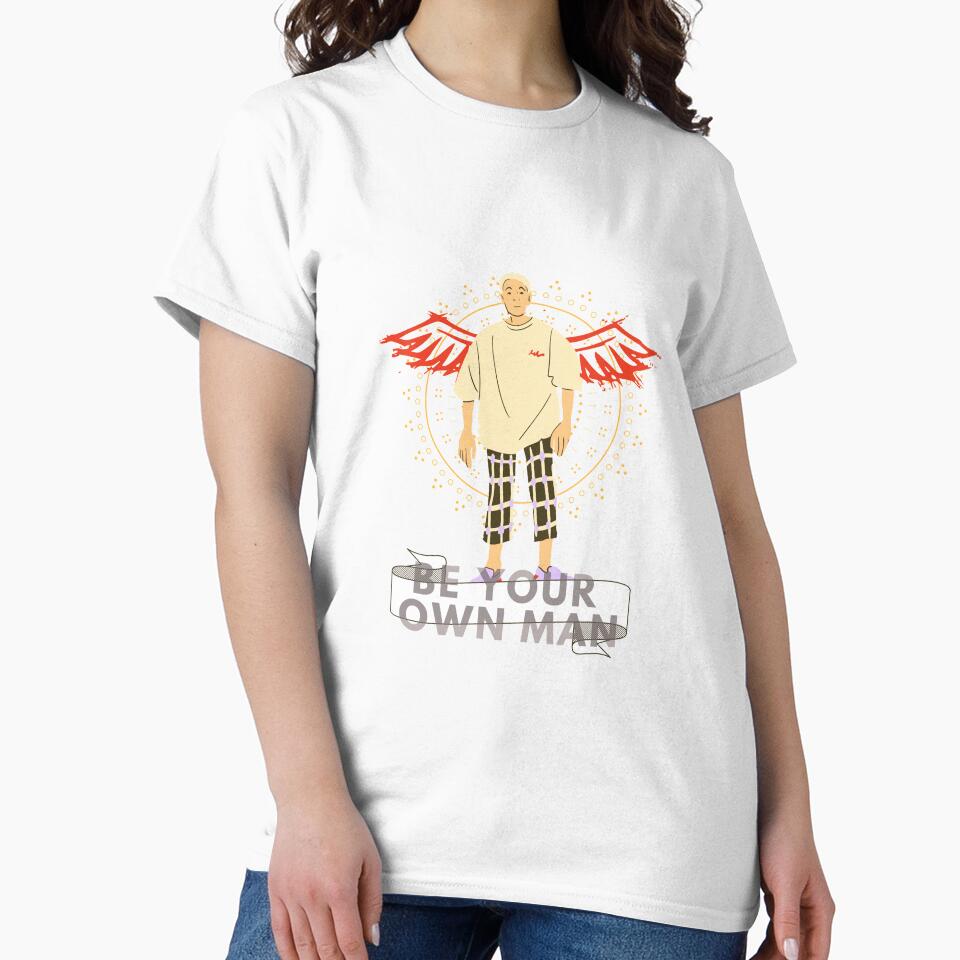 Be Your Own Man Illustrated Design by nbakash