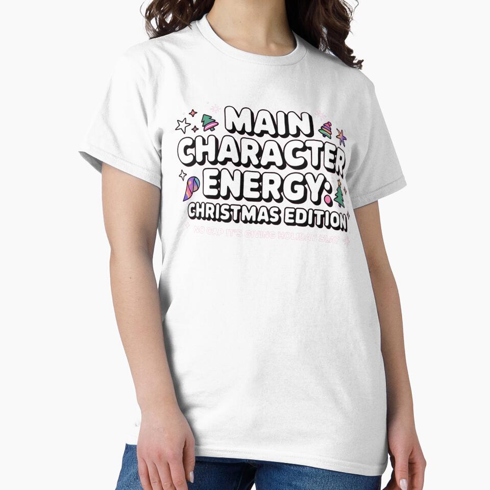 Main Character energy, funny Gen Z and gen Alpha Christmas by NoetherSym