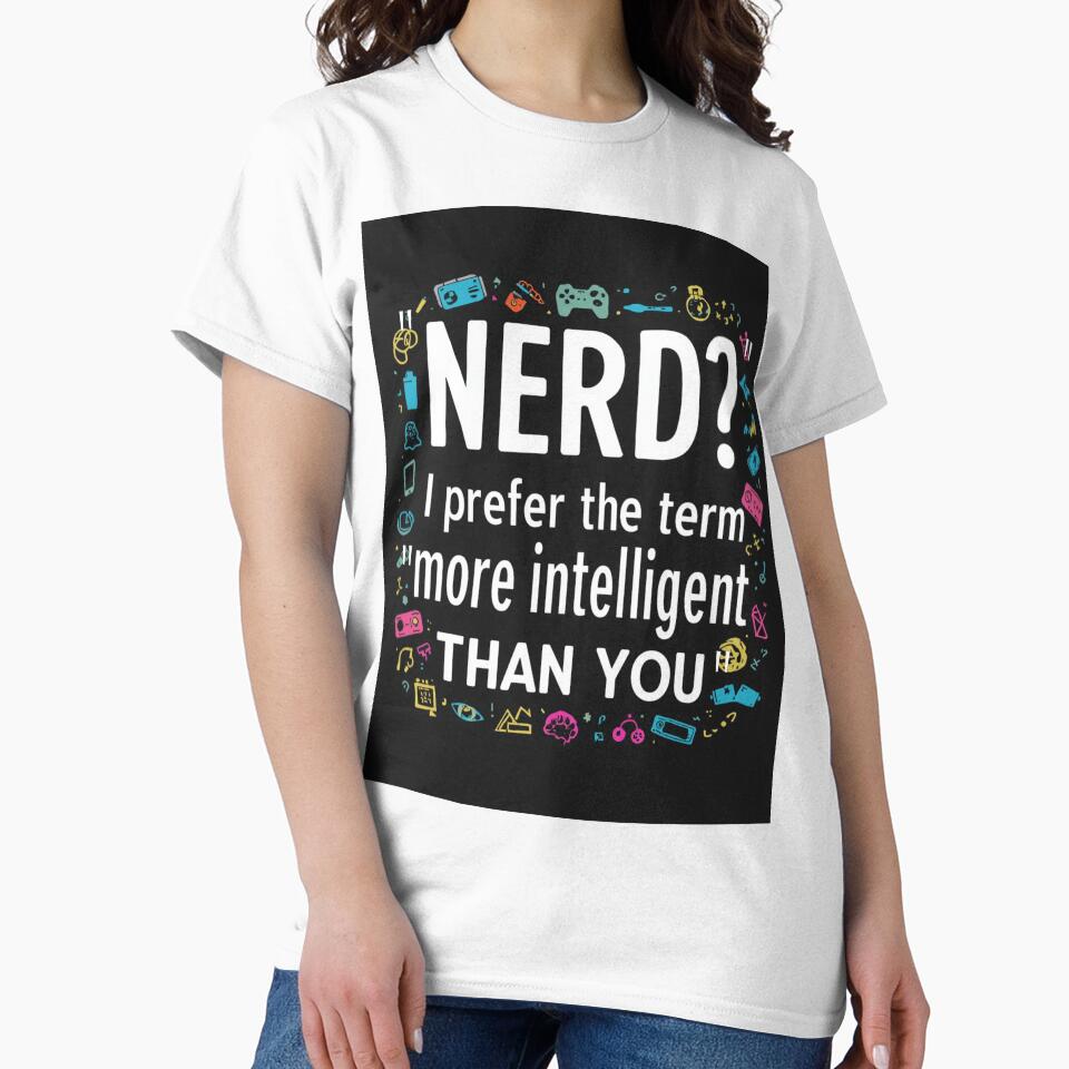 Nerdtee by whatthefoxsays