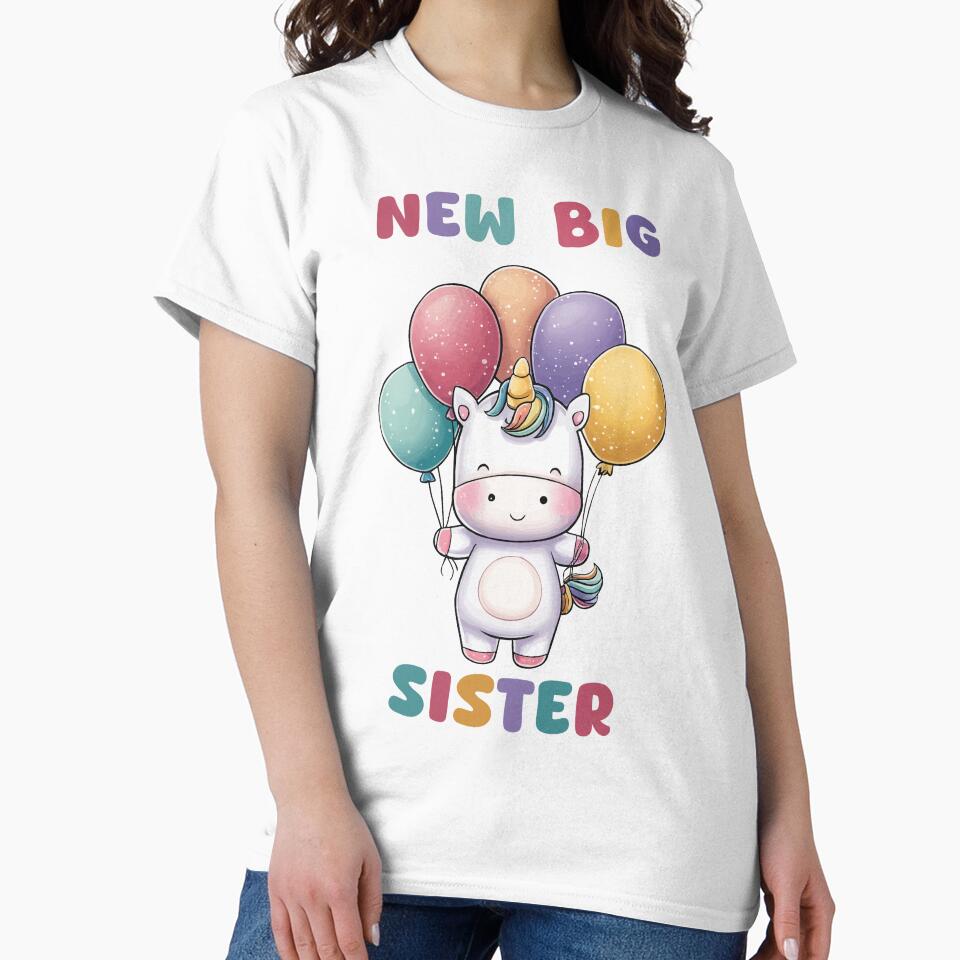Big Sister Unicorn Balloons by Lichtisign