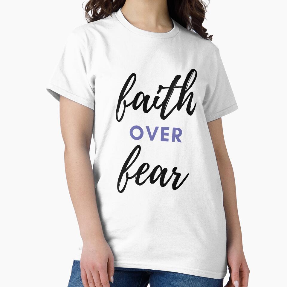 Faith Over Fear- Typography by Trisha Banlasan