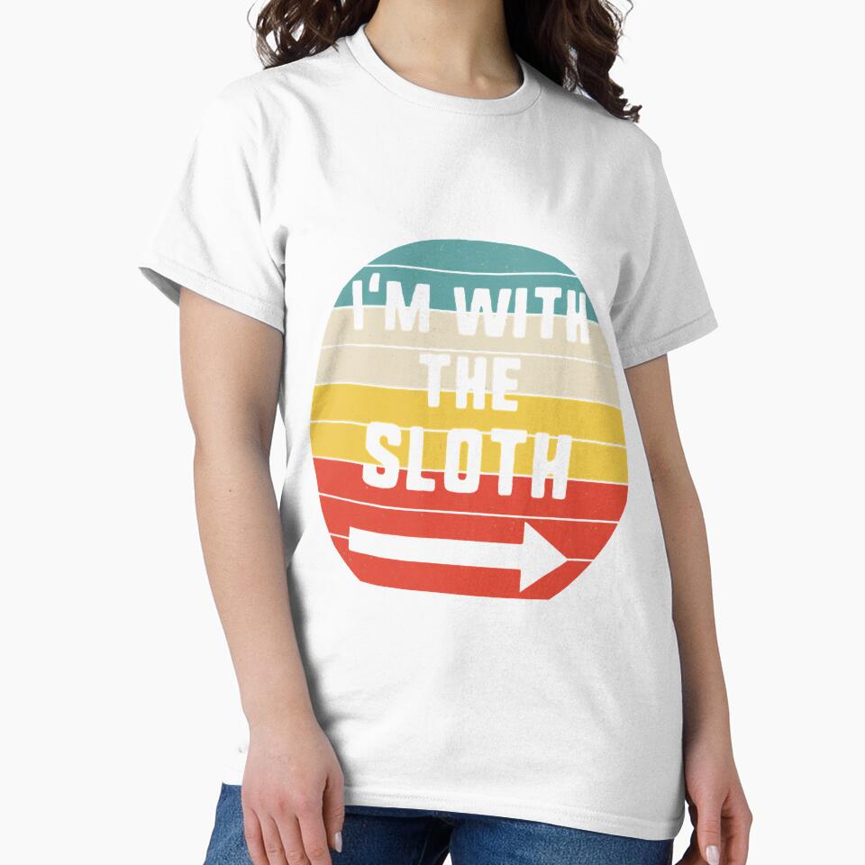 I'm With Sloth Halloween Matching by YesterDayCheck