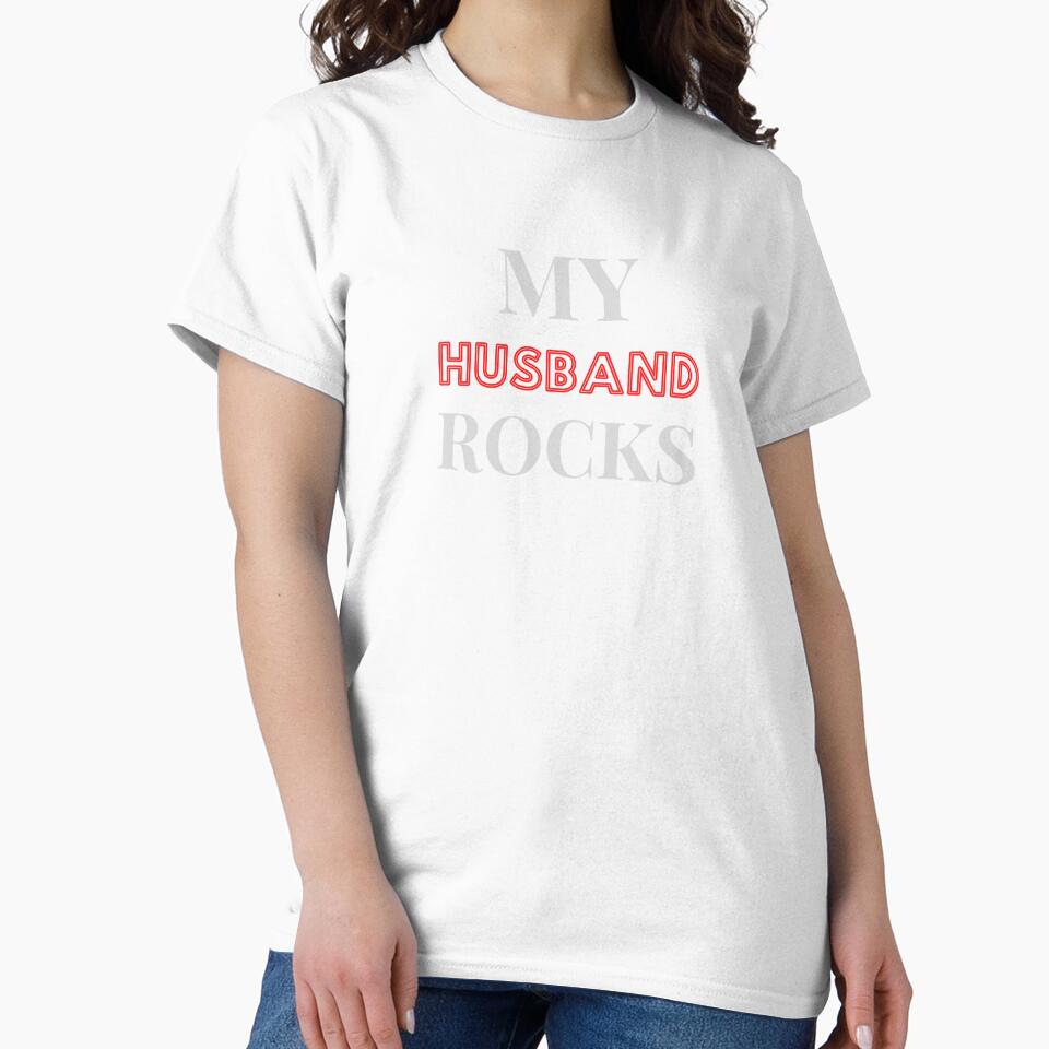 My husband rocks by Helloboutique