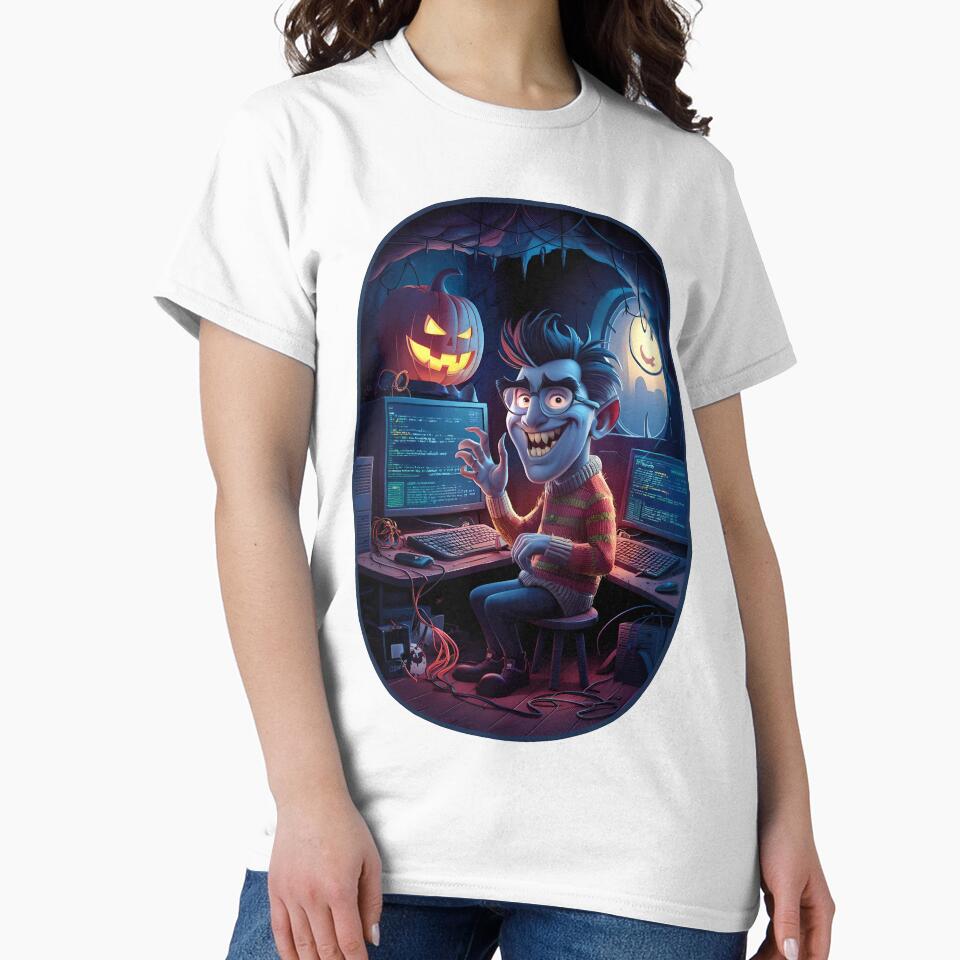 Halloween computer Geek 01 by kjp-design