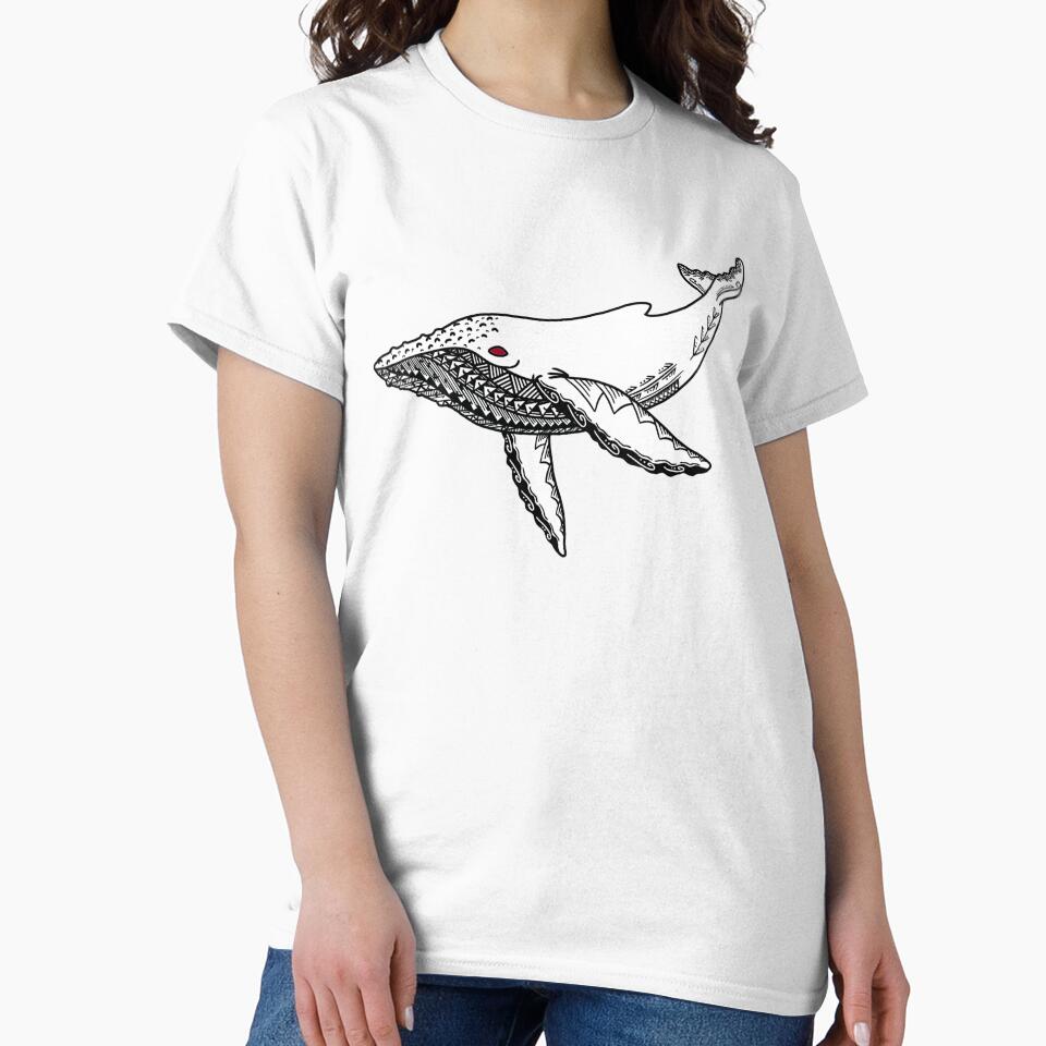 Tribal Albino Humpback Whale Migaloo by Steeb757