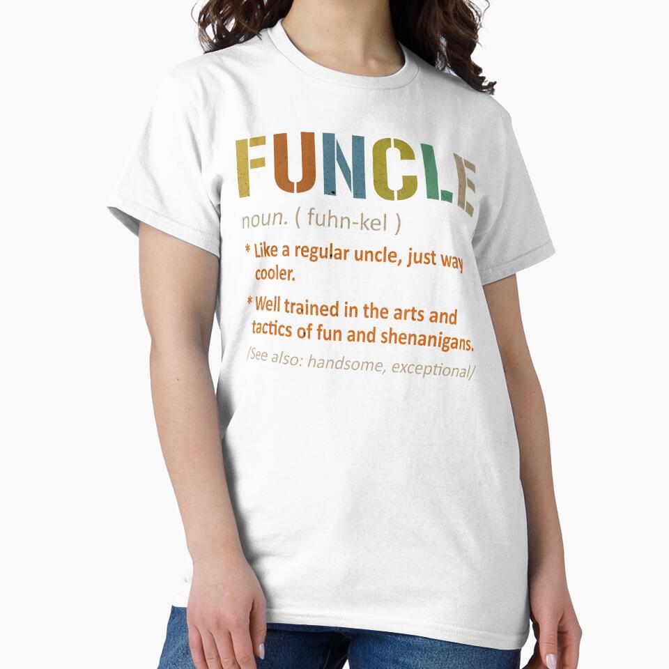 Funny Uncle Shirt, Funcle Shirt, Funcle Definition Shirt, Funny Family Gifts, Uncle Shirt, Favorite Uncle by UniqueStylistic