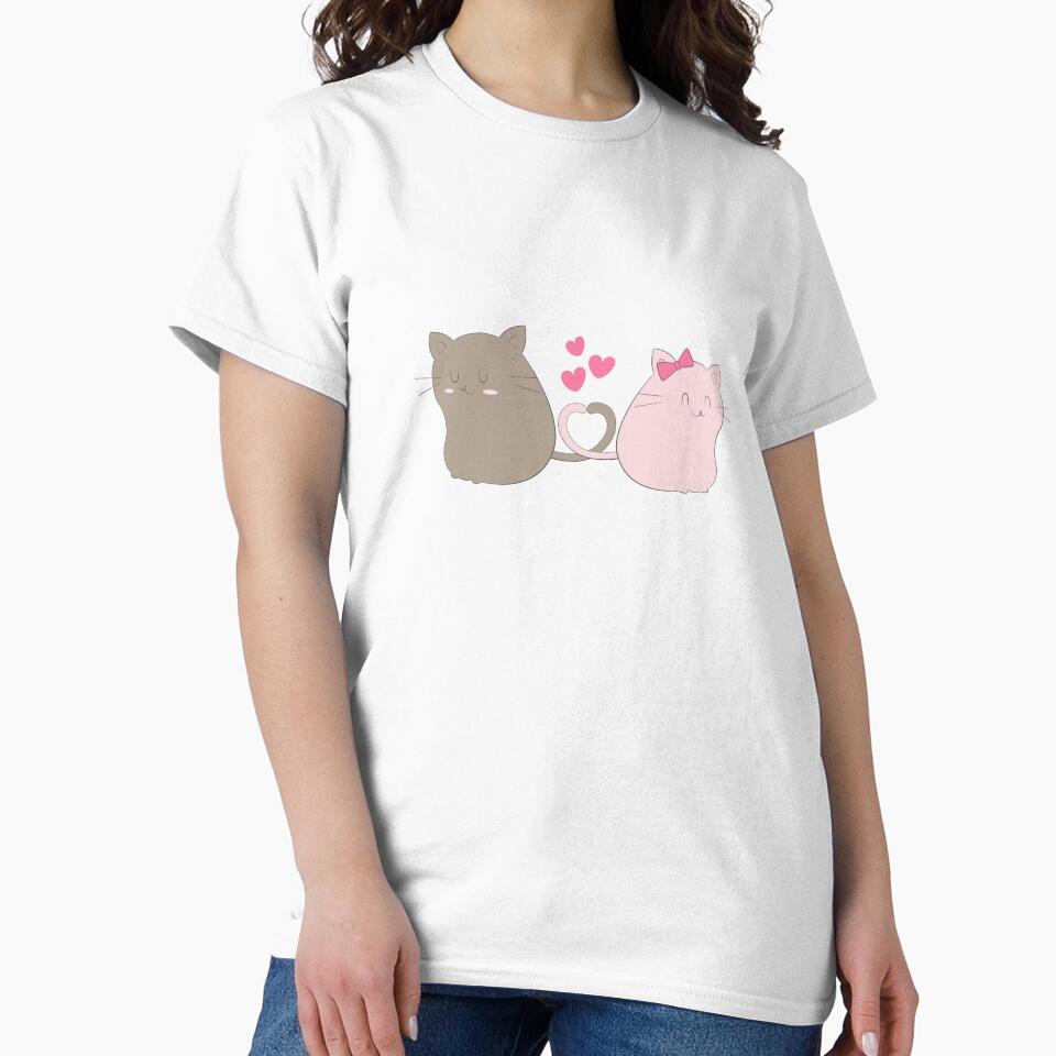 Lovely cat couple| Cat couple ideas| Best gifts for cats lovers by Karry-Pat