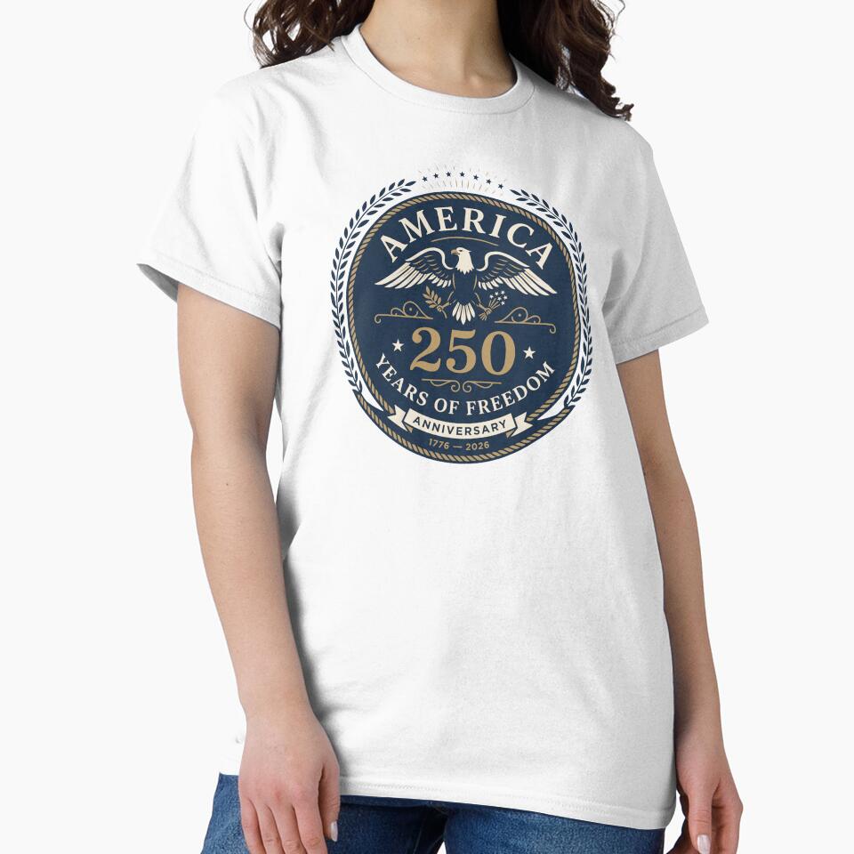 America 250 Years of Freedom 1776-2026 Anniversary Seal by Off-Road-Zone