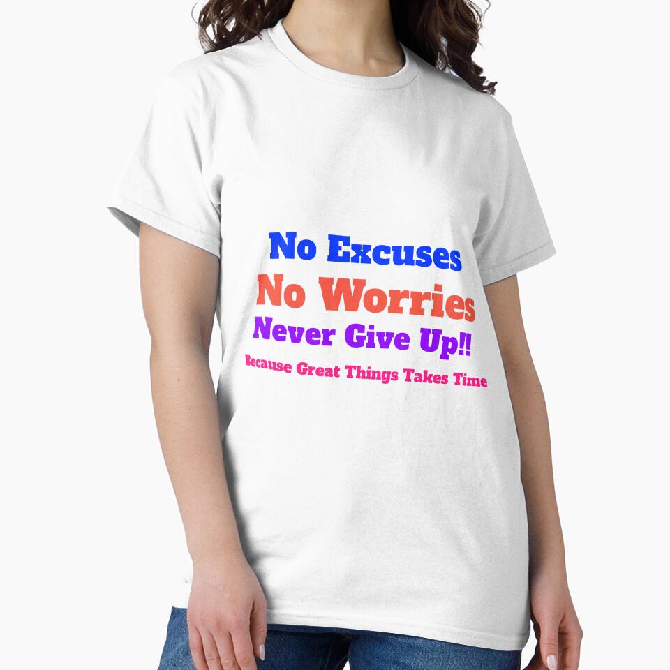 No Excuses - Never Give Up by NarpLTD