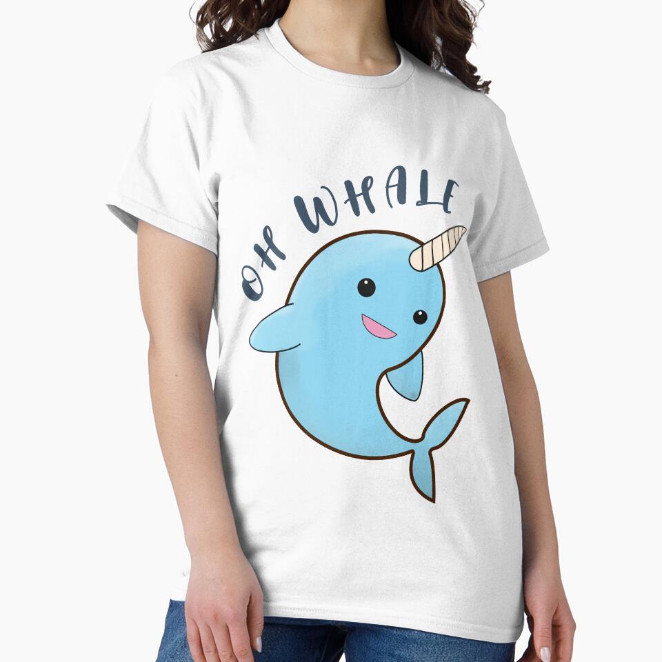 Oh Whale - Narwhal Whale by Questforit