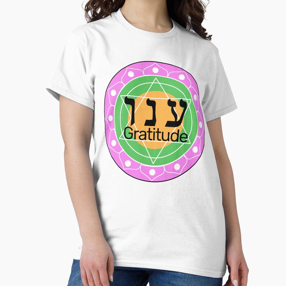 Heart Chakra and Kabbalah letters for Gratitude by Krokoneil