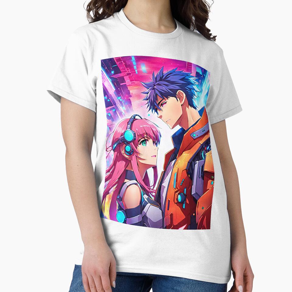 Cyberpunk anime love by ArtsJulian