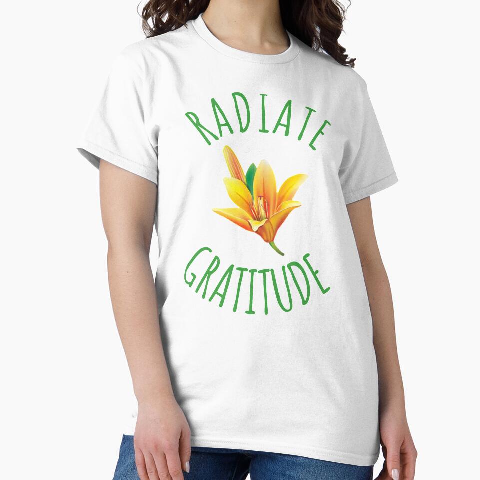 Yellow Lily Radiate Gratitude by The Junto Shop