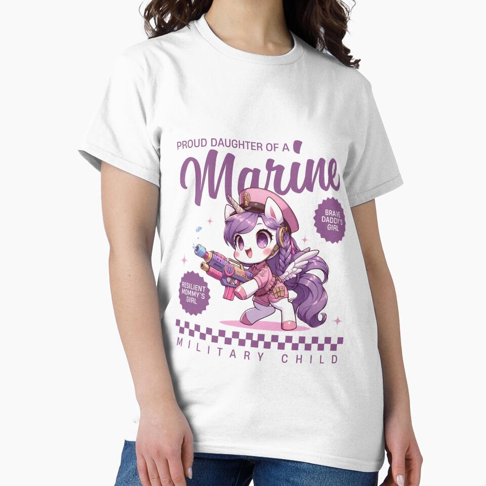 Military child : Proud Daughter of a Marine by Peerless-Prime