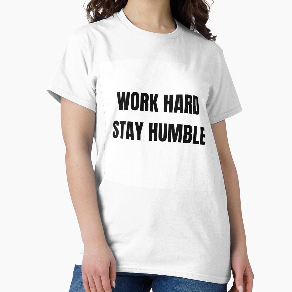 Work Hard Stay Humble Motivational Sticker by abanoubsamir938
