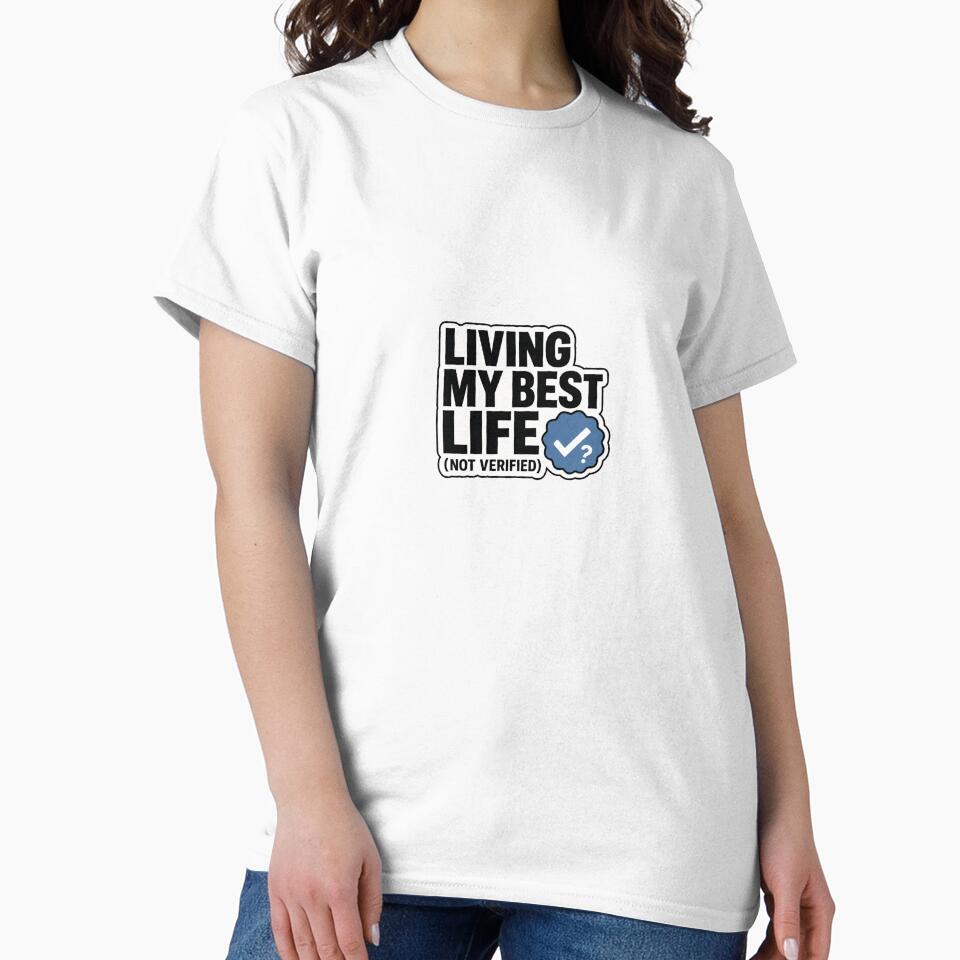 Living My Best Life (Not Verified) Sticker by RedRubyBubble