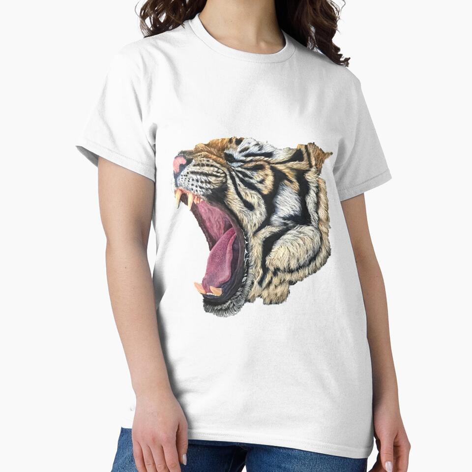 Tiger Roaring by yuiart
