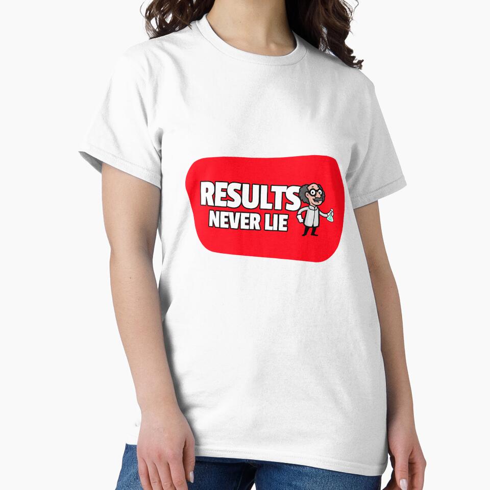 RESULTS NEVER LIE MOTIVATIONAL STICKER QUOTE by SuccessfulVibes