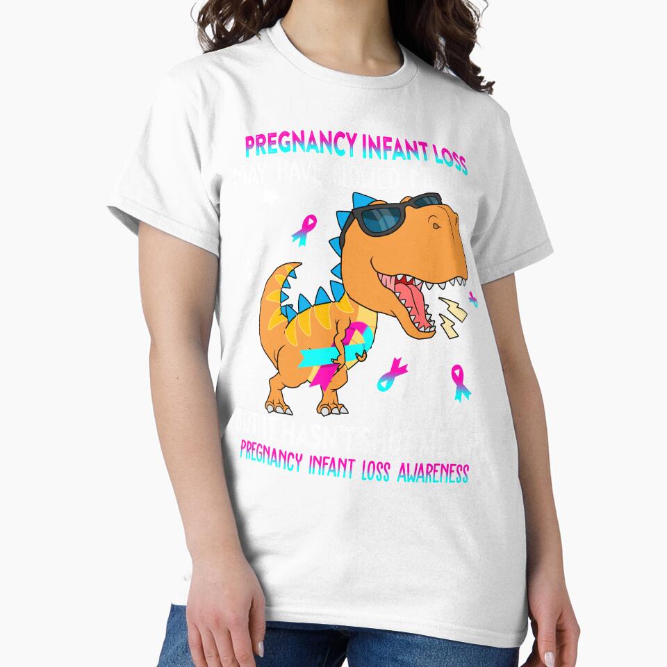 Pregnancy Infant Loss Awareness Dinosaur Lover Pregnancy Infant Loss Warrior Gift by Sabfit