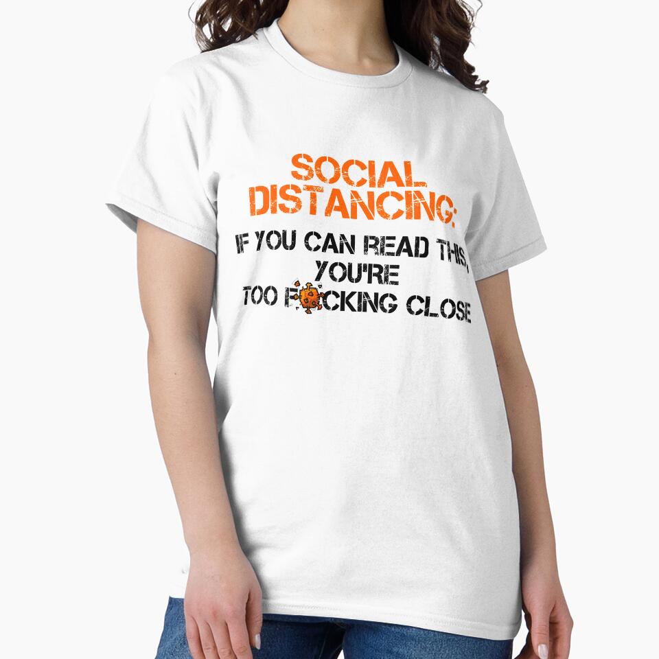 SOCIAL DISTANCING: IF YOU CAN READ THIS, YOU'RE TOO CLOSE by nerd-girl-art