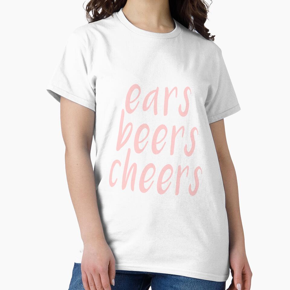 Ears Beers Cheers Millennial Pink by FandomTrading