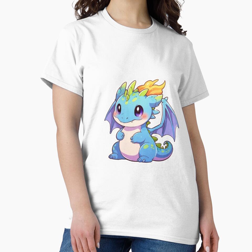 Cute Kawaii Dragon Sticker by Wildtastic