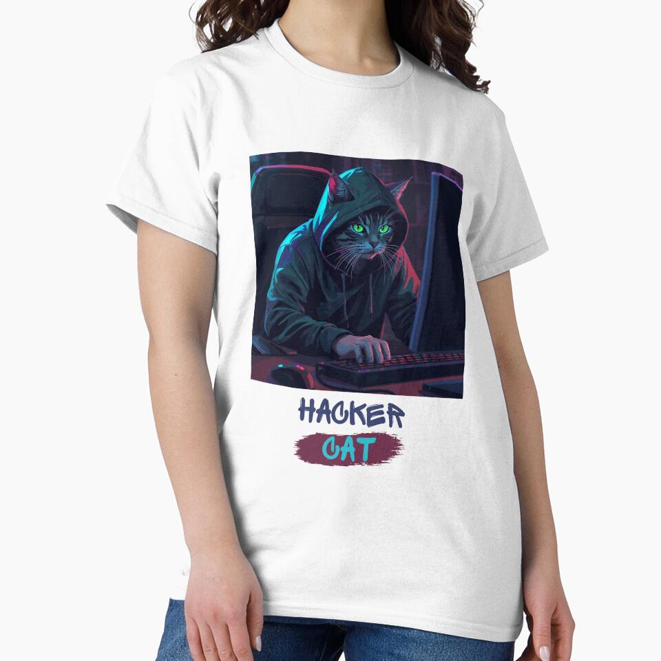 Hacker Cat by tubiela