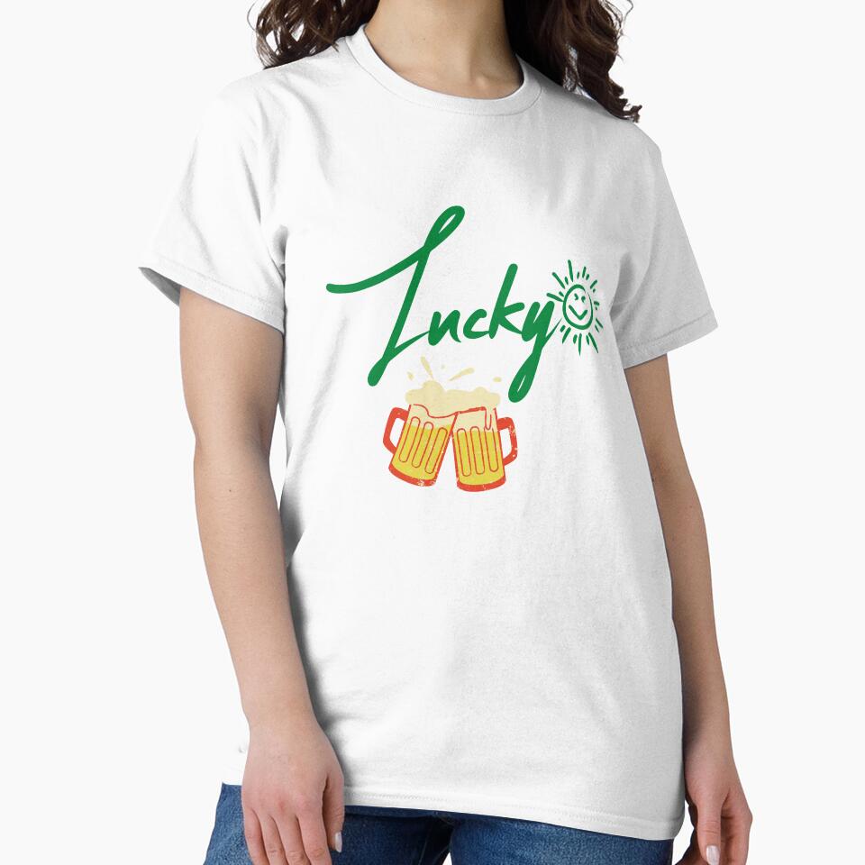 Feelin' Willie Lucky St Patrick's Day T-Shirt, Funny St Patrick's Day Shirt, Funny Saying Shirt, St Paddy's Day Shirt, Feelin' Willie Lucky by youssef lanibi