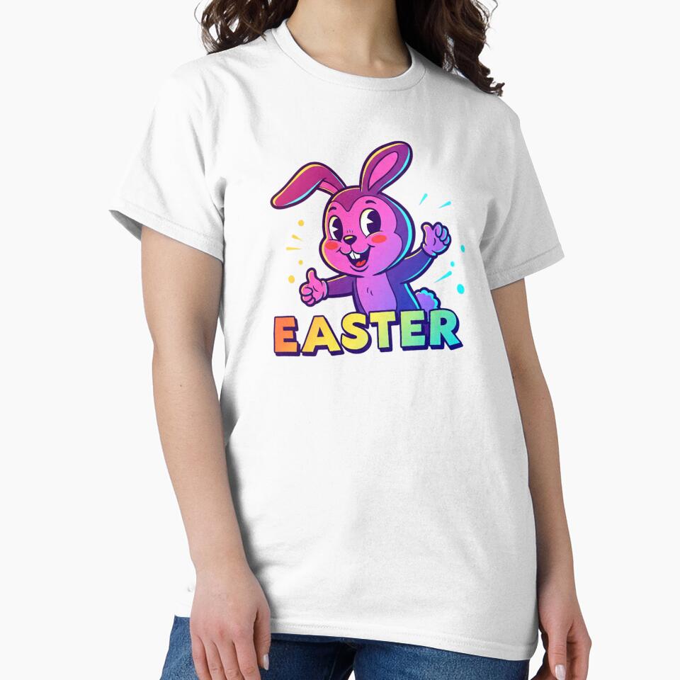 Groovy Easter | Fun and Vibrant Retro Holiday Graphic by Tw1nsAIArt