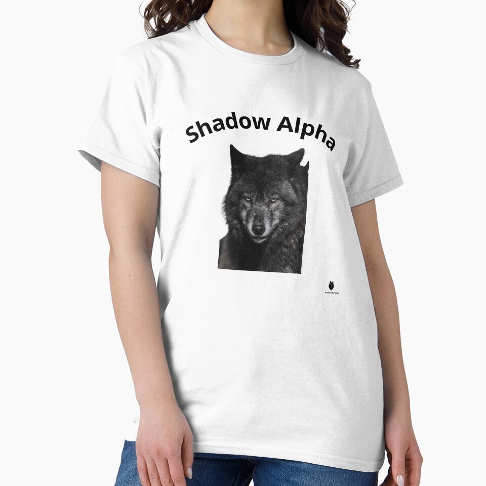 Shadow Alpha | Black Wolf Portrait by Bwolf1956