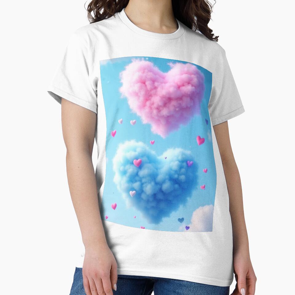 Valentines Day  landscape clouds hearts, valentine  landscape,valentine art,valentine design by Expressions-Sel