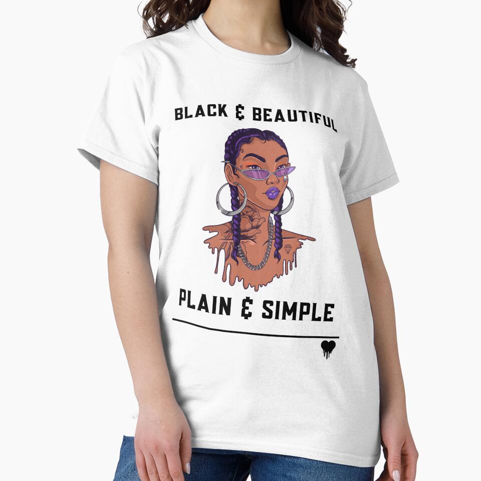 Black & Beautiful Plain & Simple design by Rell1970