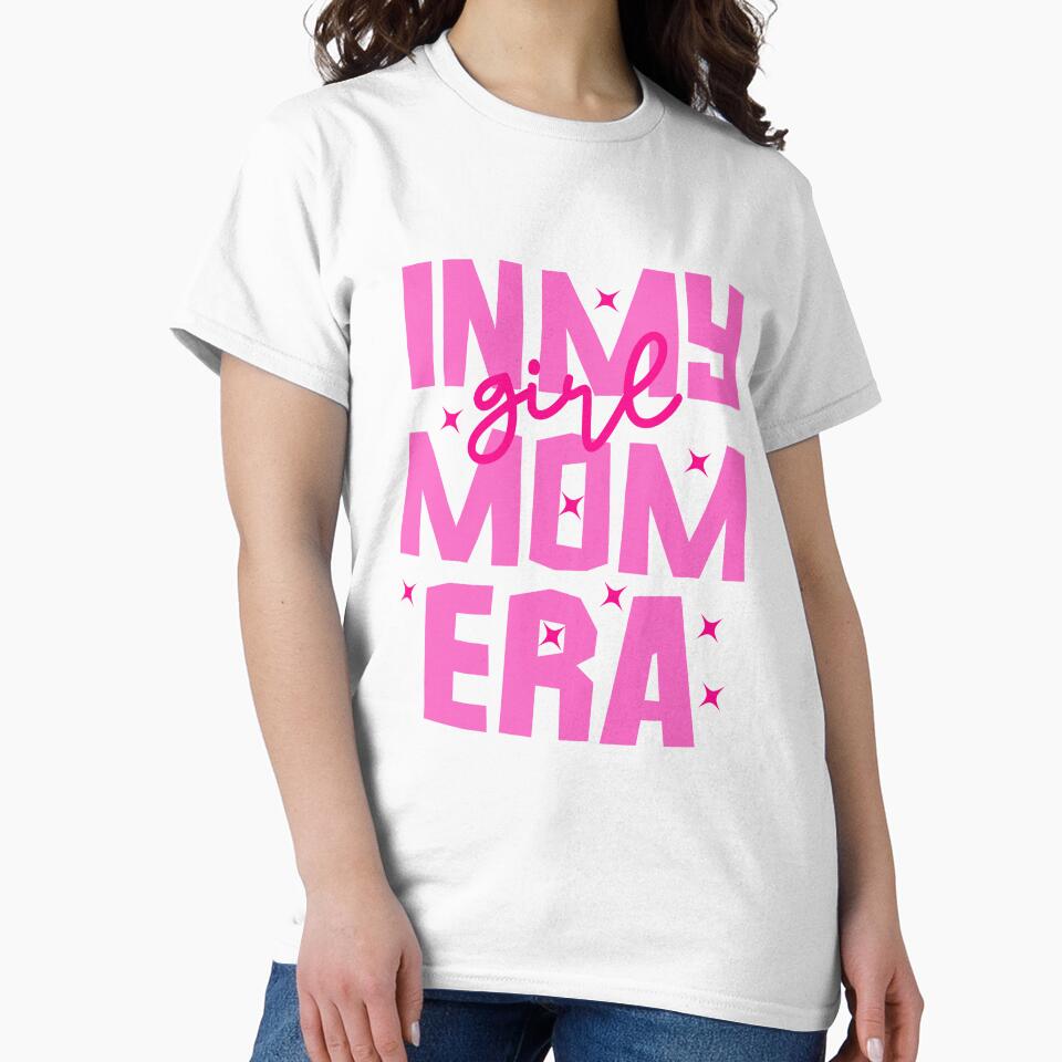 Girl Mom Era pinck mama era lover Groovy Mom Of Girl by Manara  -Art