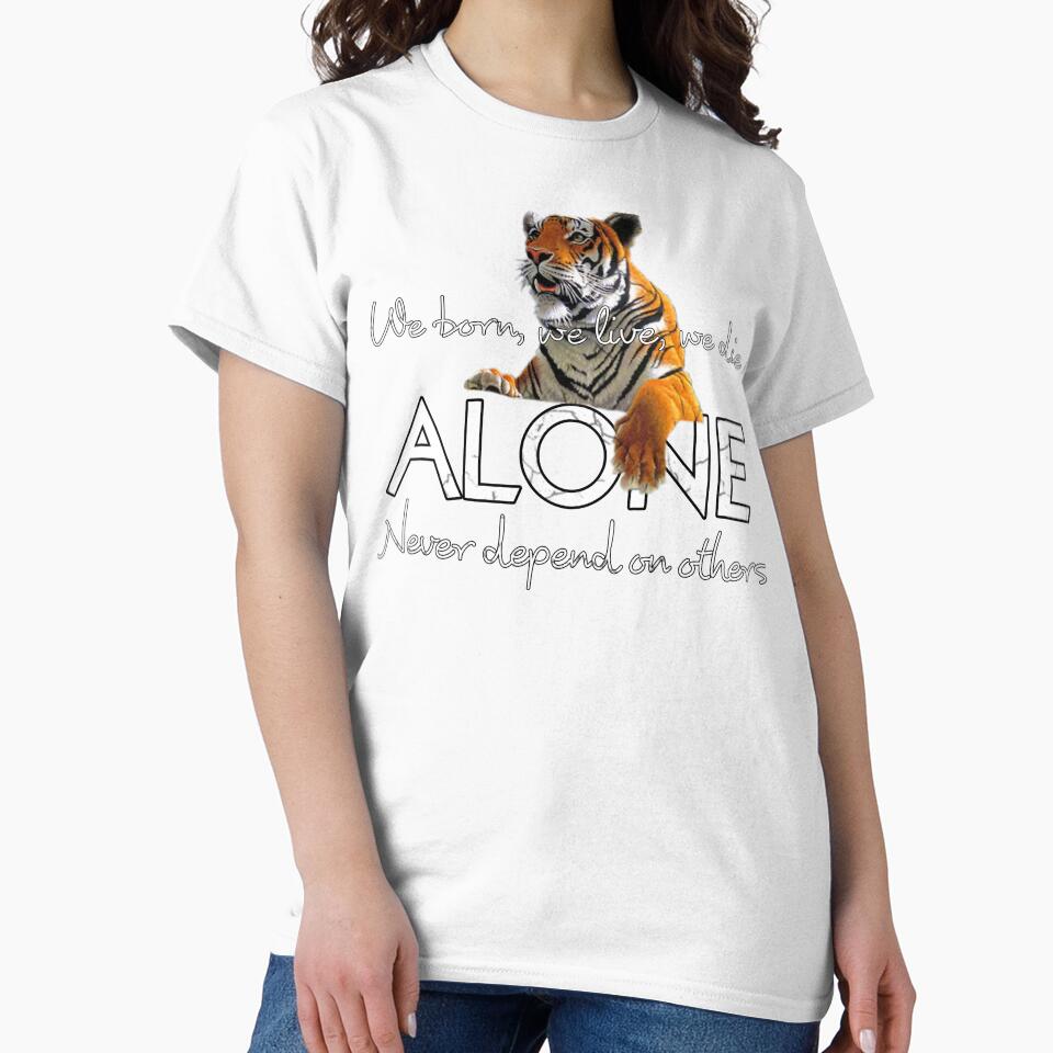We born, we live, we die alone never depend on others, tiger we born  alone, tiger tigers, tiger walk, one tiger, tiger 4 motivation, by Tzemo101